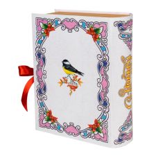  Новогодняя упаковка 1500 г "Книга "Зимний лес" большая"