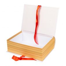  Новогодняя упаковка 1500 г "Книга "Зимний лес" большая"